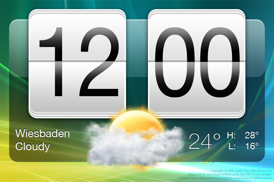 download htc weather clock widget